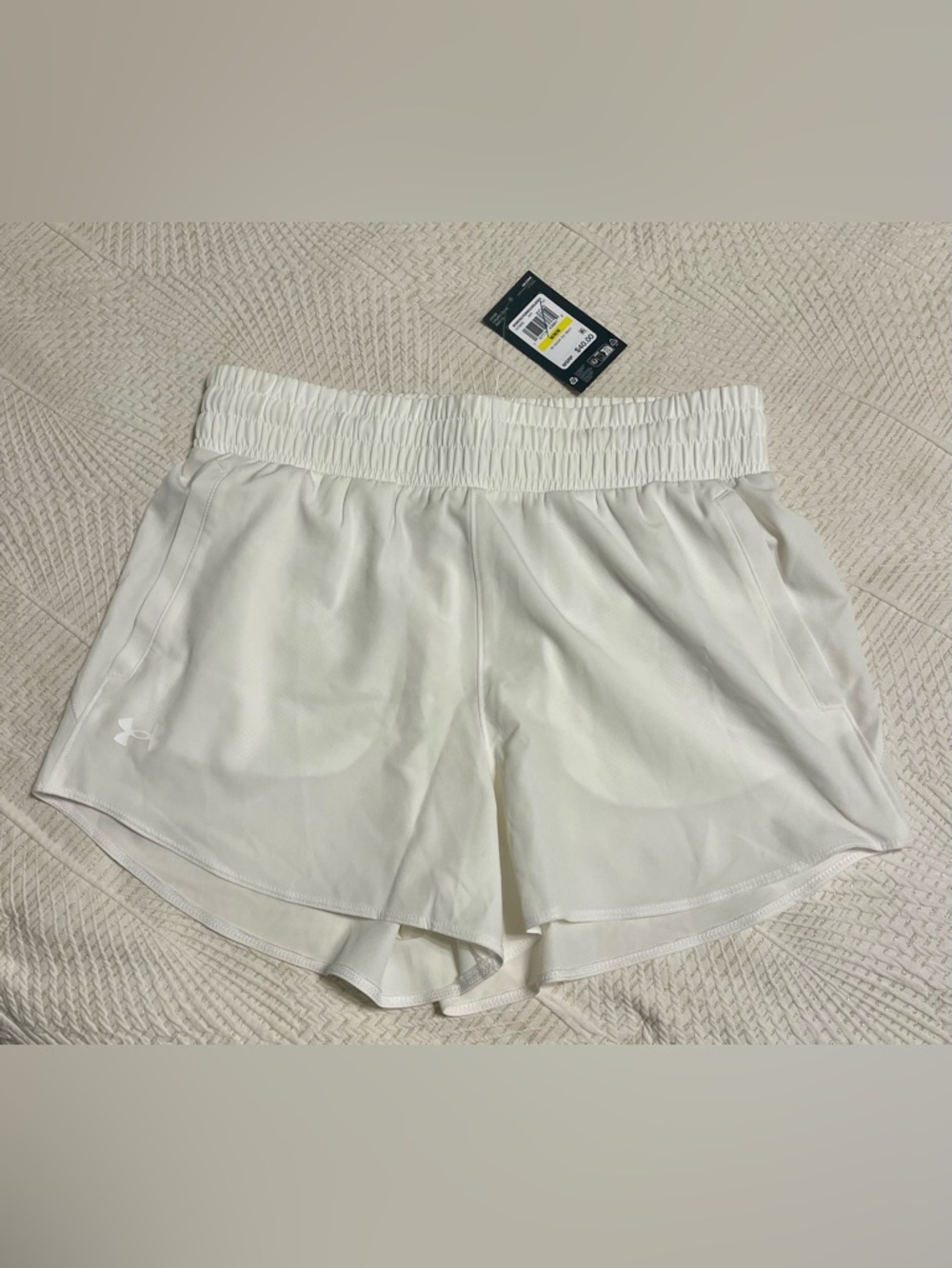 Under Armour White Women's Athletic Shorts